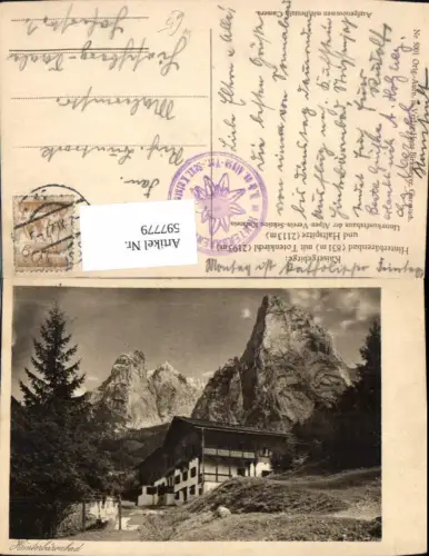597779,Hinterbärenbad b. Kufstein m. Totenkirchl u. Haltspitze