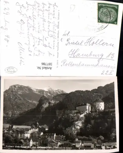 597786,Foto Ak Kufstein Unterinntal m. d. Kaisergebirge