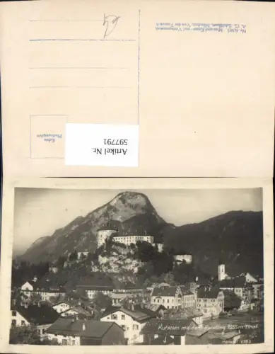 597791,Foto Ak Kufstein m. d. Pendling