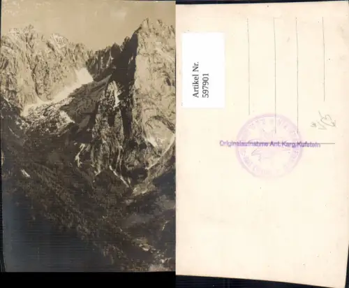 597901,Foto Ak Hinterbärenbad Kufstein Berglandschaft pub Ant. Karg
