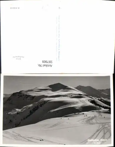 597909,Foto Ak Wildschönau Joelspitze Wintersport