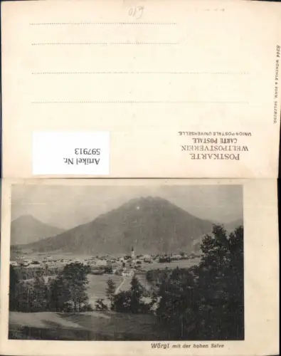 597913,Wörgl m. d. Hohen Salve