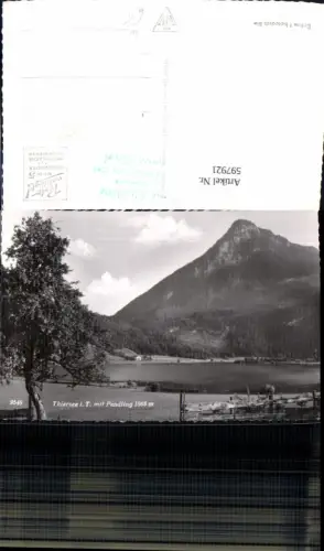 597921,Foto Ak Thiersee m. Pendling