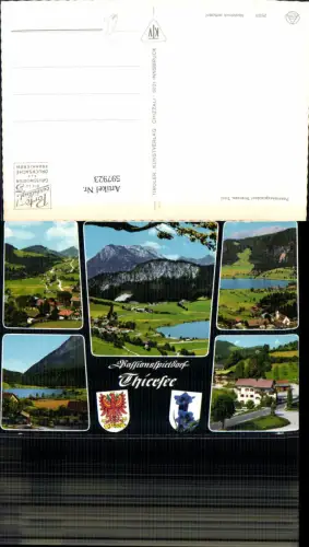 597923,Mehrbild Ak Thiersee Enzian Alpenflora
