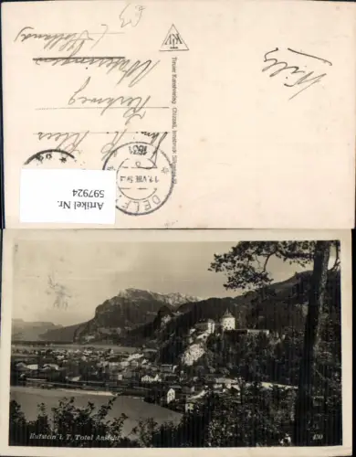597924,Foto Ak Kufstein Ansicht