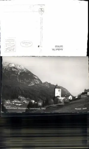 597950,Foto Ak Mariastein Unterinntal b. Wörgl