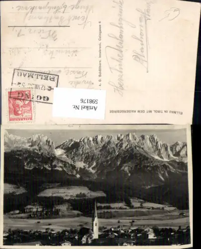 598176,Ellmau i. Tirol m. d. Kaisergebirge