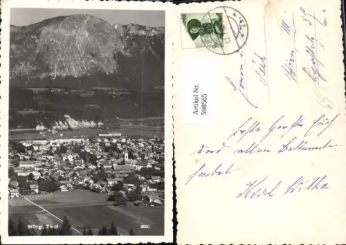 598565,Foto Ak Wörgl Tirol Totale
