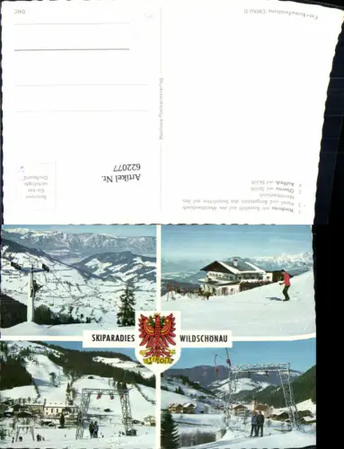 622077,Mehrbild Ak Wildschönau Wintersport