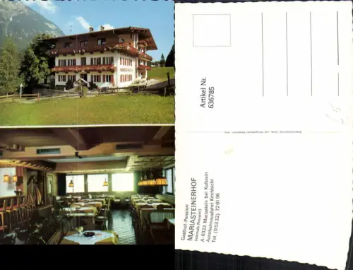 636785,Mehrbild Ak Mariastein b. Kufstein Gasthof Pension Mariasteinerhof