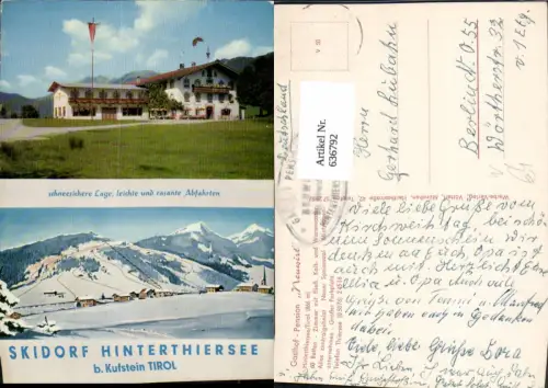 636792,Mehrbild Ak Thiersee Hinterthiersee Gasthof Pension Neuwirt