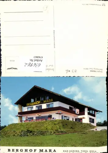 636862,Bad Häring Berghof Mara pub Alpine Luftbild FÖ 52