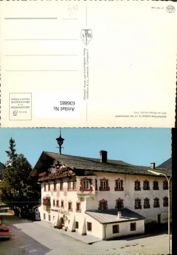 636885,Söll a. Wilden Kaiser Gasthof Post