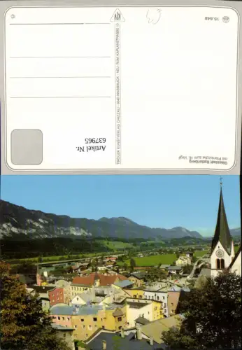 637965,Rattenberg m. Pfarrkirche zum Hl. Virgil