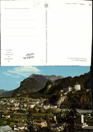637967,Kufstein Festung m. Zahmen Kaiser