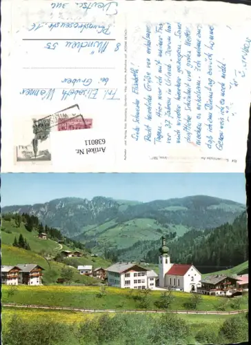 638011,Wildschönau Auffach Ansicht m. Kirche