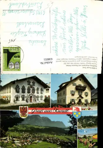 638051,Mehrbild Ak Kundl Tirol Gasthaus Auerwirt u. Pension Rofan