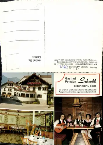 638064,Mehrbild Ak Kirchbichl Tirol Gasthof Pension Schroll
