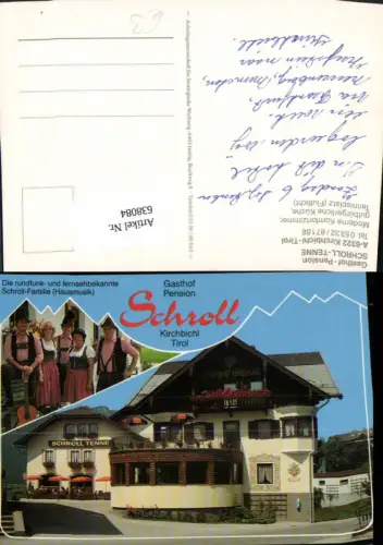 638084,Mehrbild Ak Kirchbichl Gasthof Pension Schroll Schroll-Tenne