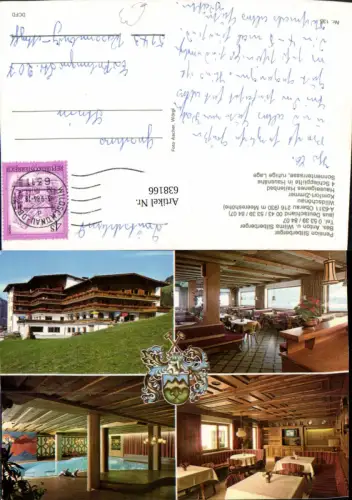 638166,Mehrbild Ak Oberau Wildschönau Pension Silberberger