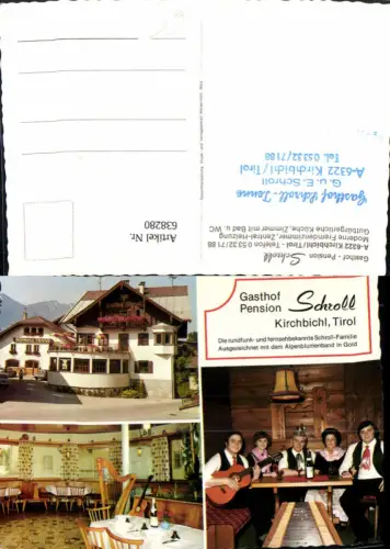 638280,Mehrbild Ak Kirchbichl Tirol Gasthof Pension Schroll
