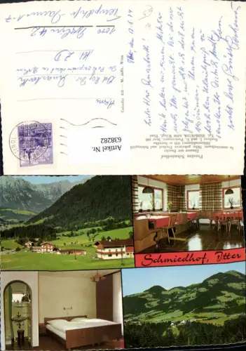 638282,Mehrbild Ak Wörgl Tirol Pension Schmiedhof