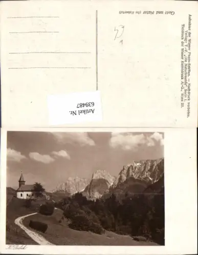 639487,Kaisertal Gott u. Natur Antoniuskapelle Ebbs Kufstein
