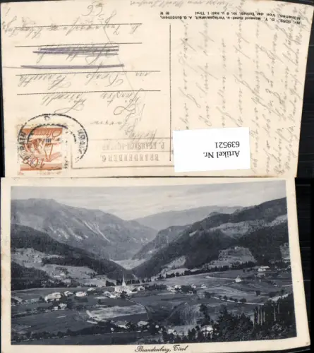 639521,Brandenberg Stempel Brandenberg Post Kramsach-Achenrain