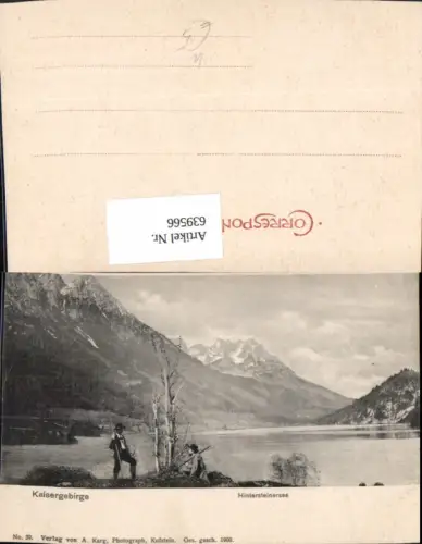 639566,Kaisergebirge Hintersteiner See Scheffau am Wilden Kaiser