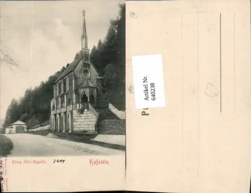 640238,Kufstein König Otto Kapelle pub Stengel e Co. 2931
