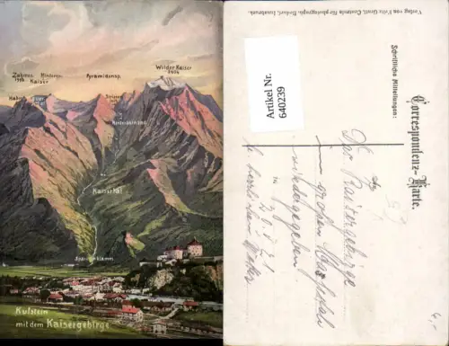 640239,Kufstein Kundl Hinterbärenbad Kaisergebirge pub Fritz Gratl