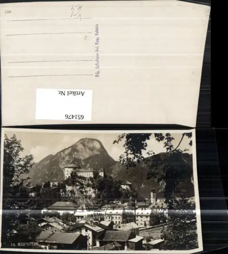 651476,Foto Ak Kufstein m. Festung pub Ant. Karg 14