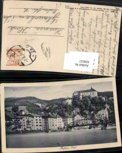 659227,Kufstein Ansicht m. Brücke
