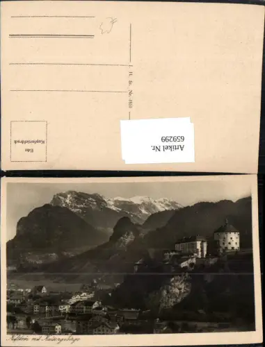 659299,Kufstein mit Kaisergebirge