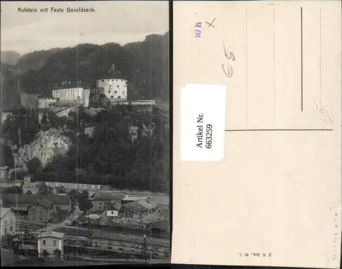 663259,Kufstein mit Feste Geroldseck