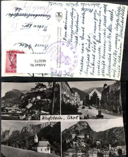 663273,Mehrbild Ak Kufstein Ansichten