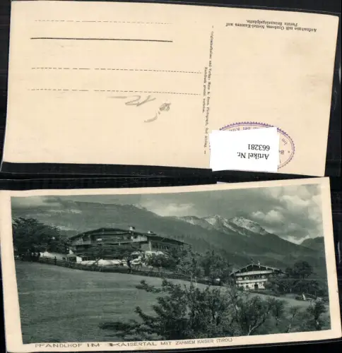 663281,Pfandlhot im Kaisertal Ebbs b. Kufstein Ansicht mit Zahmen Kaiser