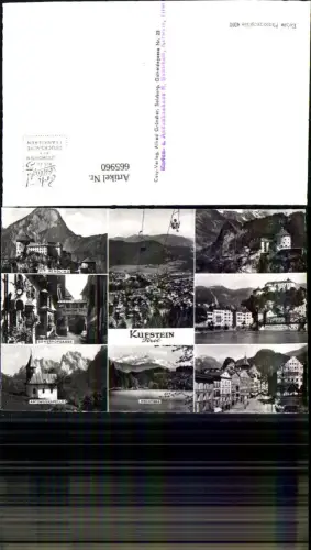 665960,Mehrbild Ak Kufstein m. Pendling Hechtsee Römerhofgasse