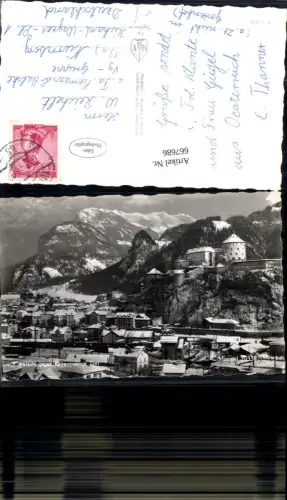 667686,Foto Ak Kufstein geg. Kaisergebirge Winteransicht