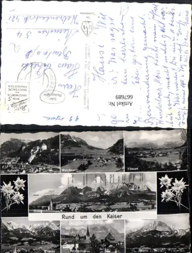 667689,Mehrbild Ak Going Ellmau Kufstein Rund um den Kaiser