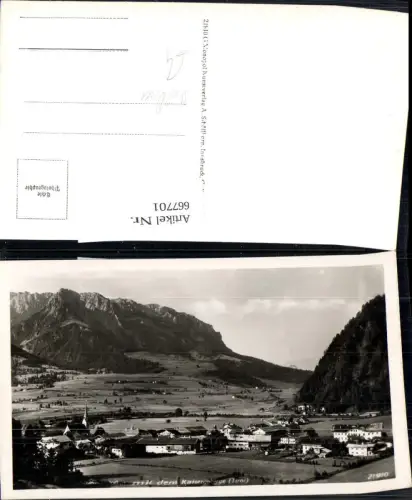 667701,Foto Ak Walchsee mit dem Kaisergebirge