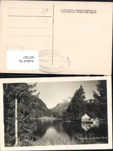 667787,Foto Ak Hechtsee b. Kufstein