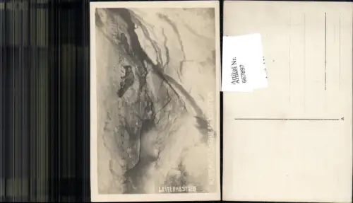 667897,seltene Foto-AK Kufstein Hundsalm Eishöhle Höhle