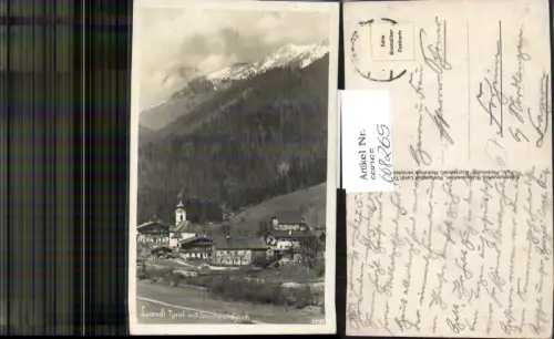 668265,Foto Ak Thiersee Landl mit Sonnwendjoch