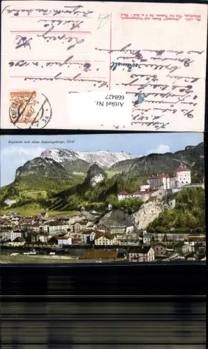 668427,Kufstein mit dem Kaisergebirge