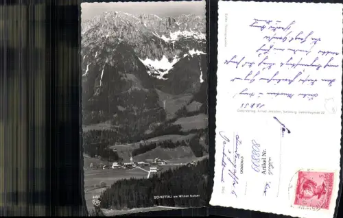 668808,Foto Ak Scheffau a. Wilden Kaiser