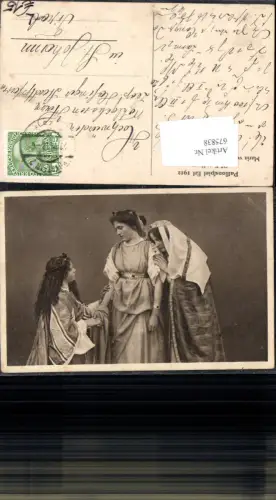 675838,Passionsspiel Erl 1912 Tirol Maria Magdala Veronika Klaudia