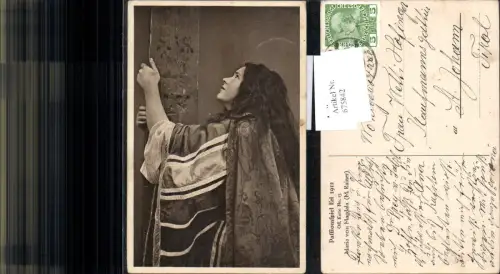 675842,Passionsspiel Erl 1912 Tirol Karte 15 M. Rainer Maria Magdala