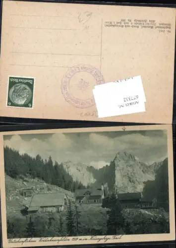 677332 Unterkunftshaus Vorderkaiserfelden Ebbs Kufstein