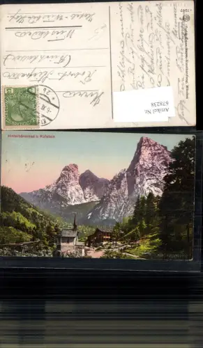 678238 Hinterbärenbad Kaisergebirge b. Kufstein Ebbs